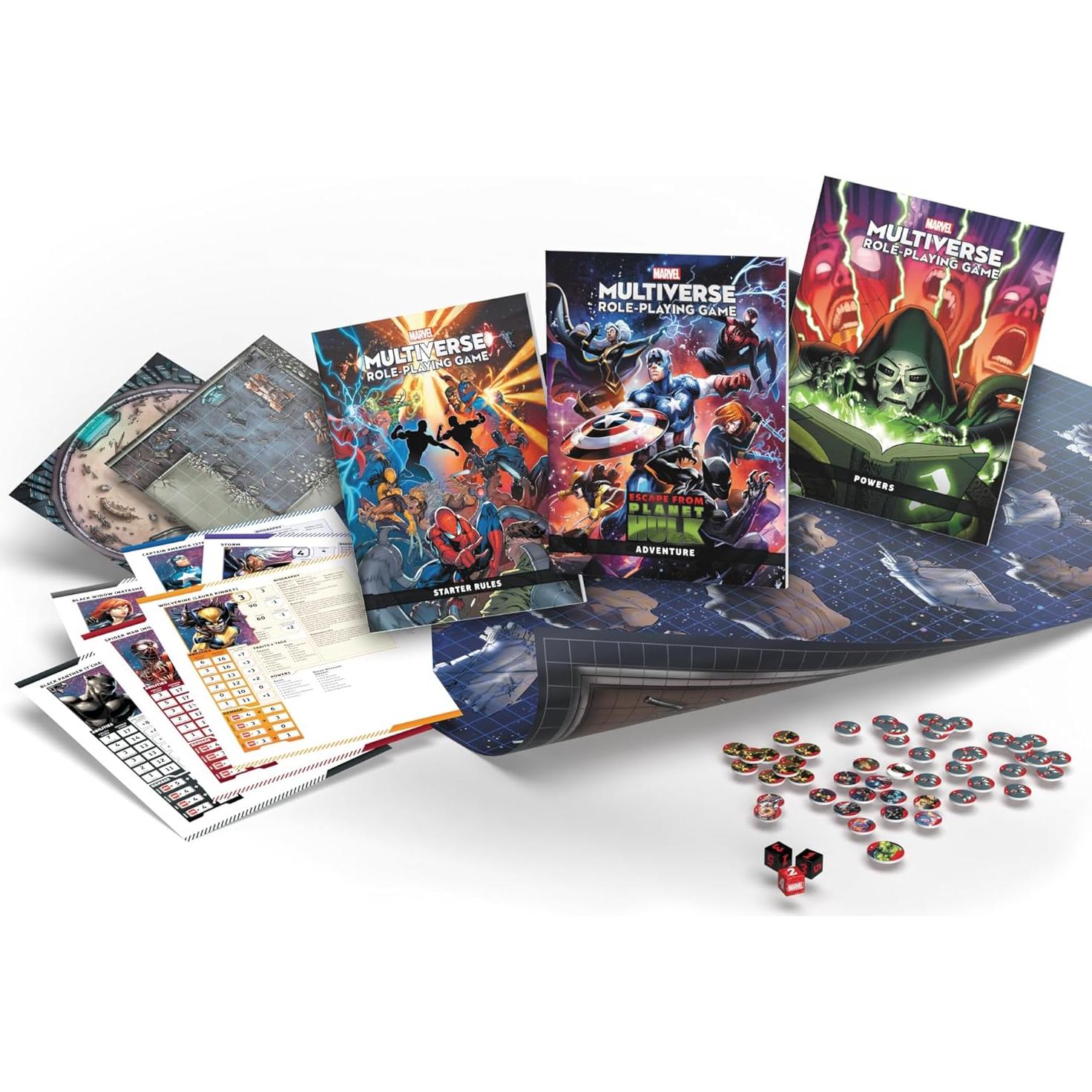 Juego de Rol Marvel Multiverse RPG CMON - Escape del Planeta Hulk