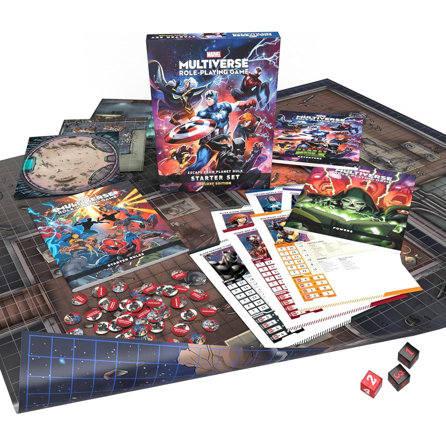 Juego de Rol Marvel Multiverse RPG CMON - Escape del Planeta Hulk