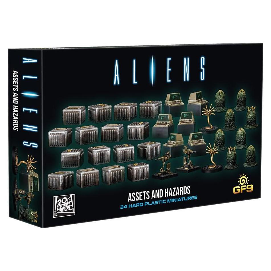 Miniaturas RPG Aliens Battlefront 34 Figuras 30mm Plástico Duro