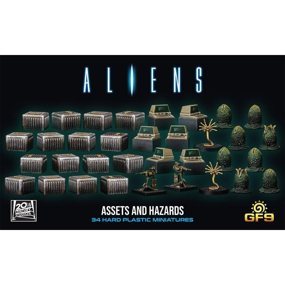 Miniaturas RPG Aliens Battlefront 34 Figuras 30mm Plástico Duro