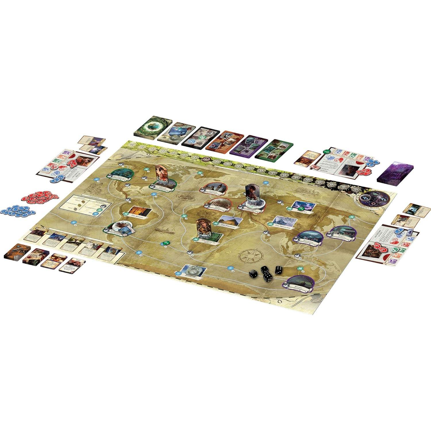 Juego de Mesa Horror Eldritch Asmodee - Aventura Cooperativa 1-8 Jugadores