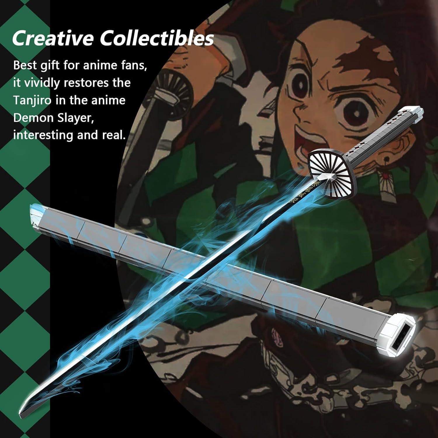 Set de Construcción Espada Tanjirou HIGH GODO 759 Piezas