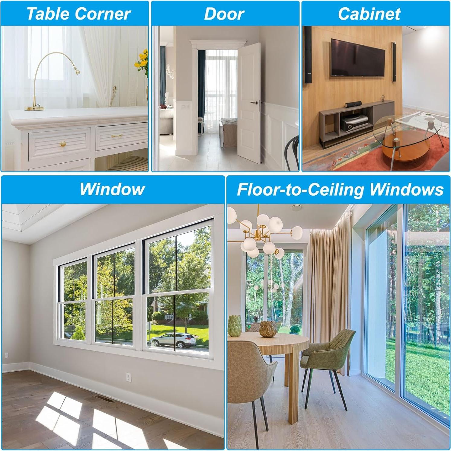 Cinta de Espuma Aislante PATIKIL 3m x 10mm x 5mm Negra - 3 Rollos