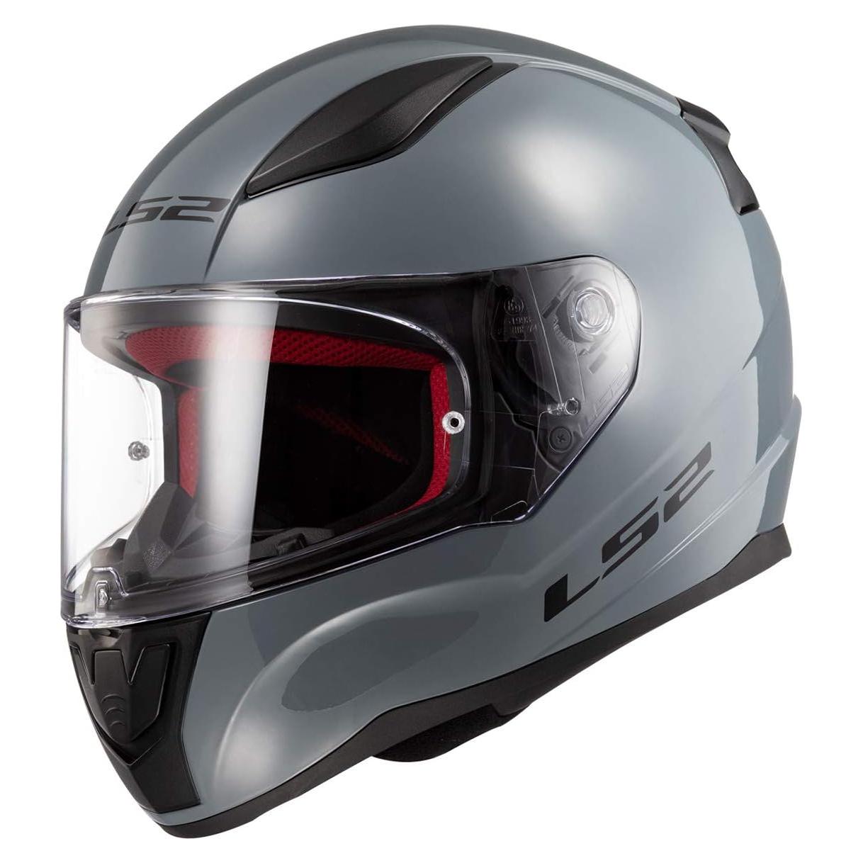 Casco LS2 Full Face Rapid Street 3XL Gris Brillante