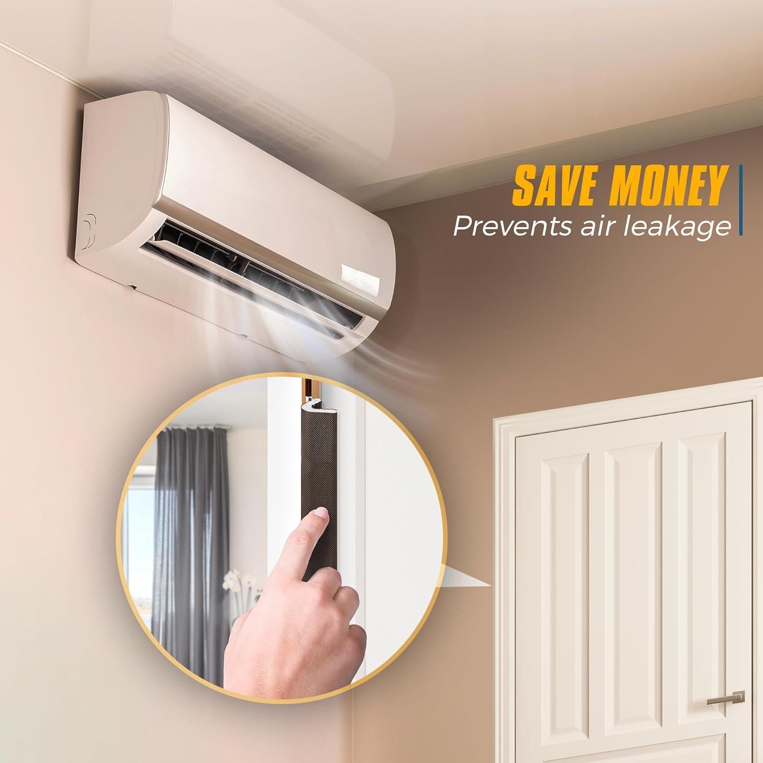 Tira de Sellado para Puerta Ravinte 6.04 m Aislamiento Acústico