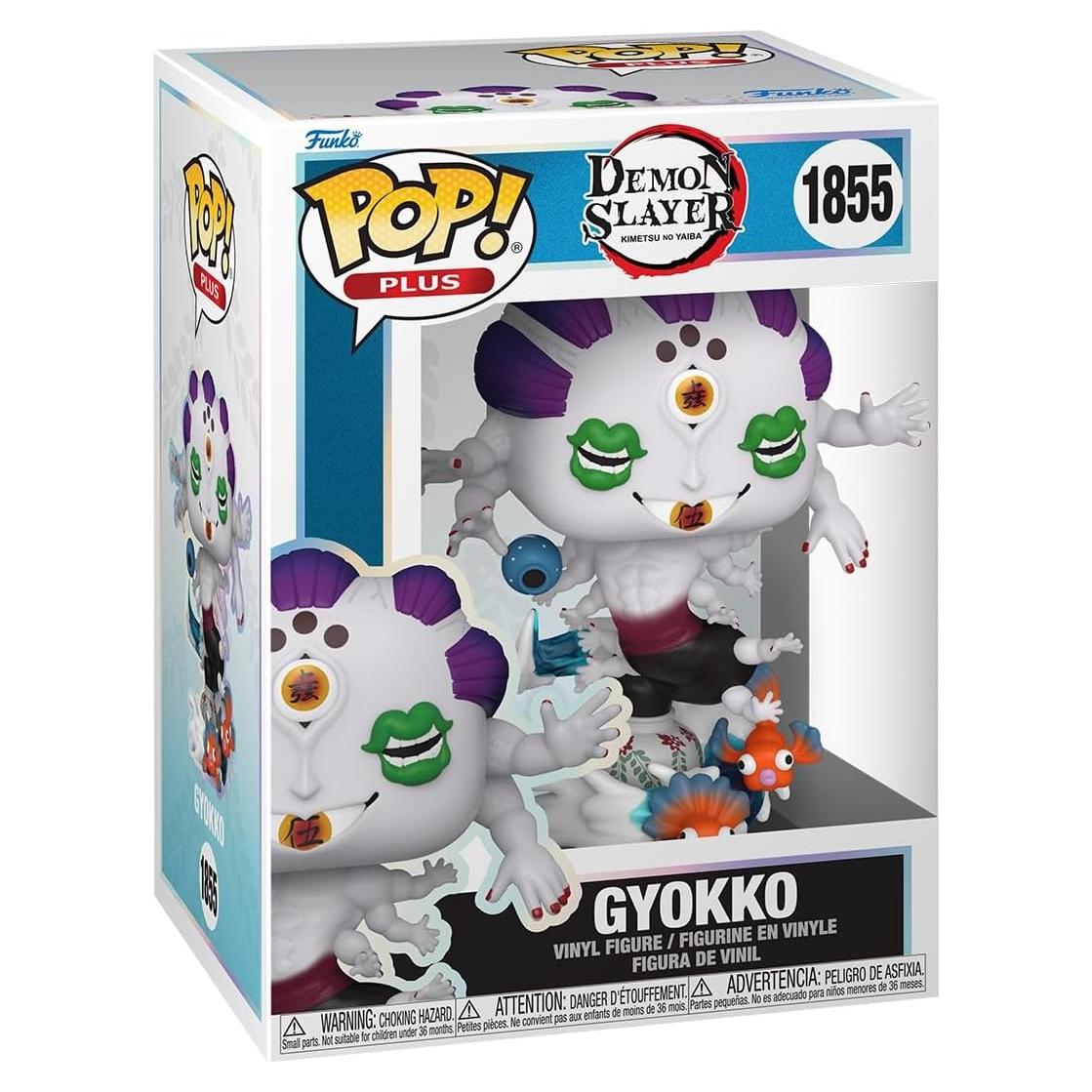 Figura Funko Pop Plus Demon Slayer Gyokko 11.7 cm Vinilo