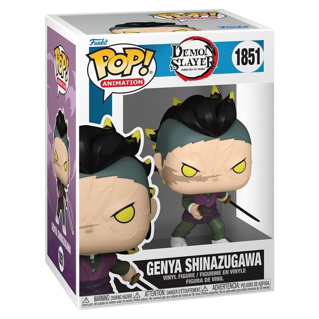 Figura Funko Pop Demon Slayer Genya Forma Demonio 10.7 cm