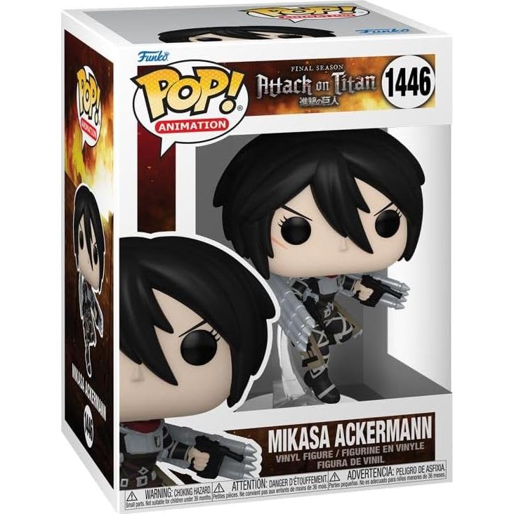 Figura Funko POP! Mikasa Ackerman Ataque a los Titanes 10.9cm