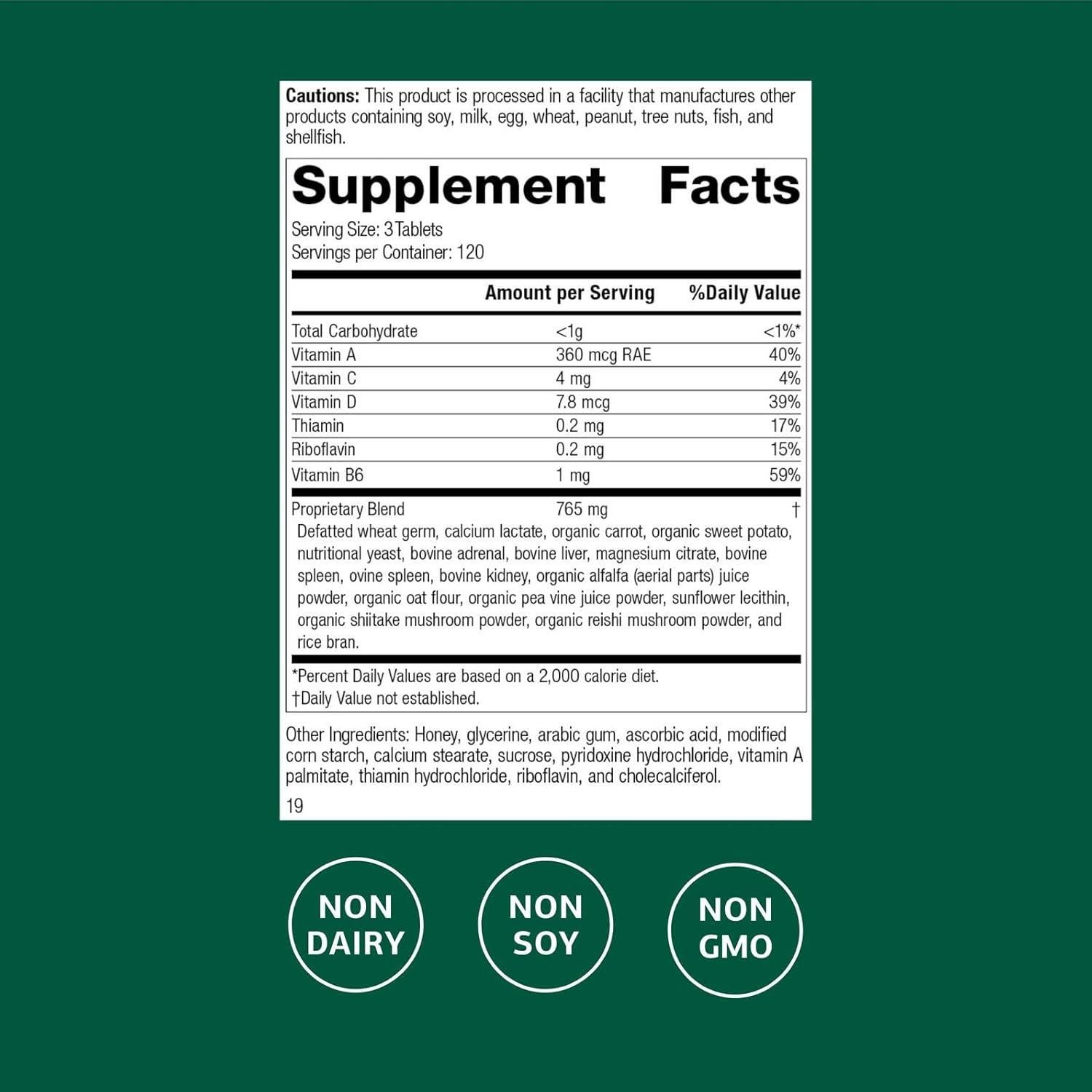 Suplemento Dietético Catalyn Proceso Estándar 360 Tabletas