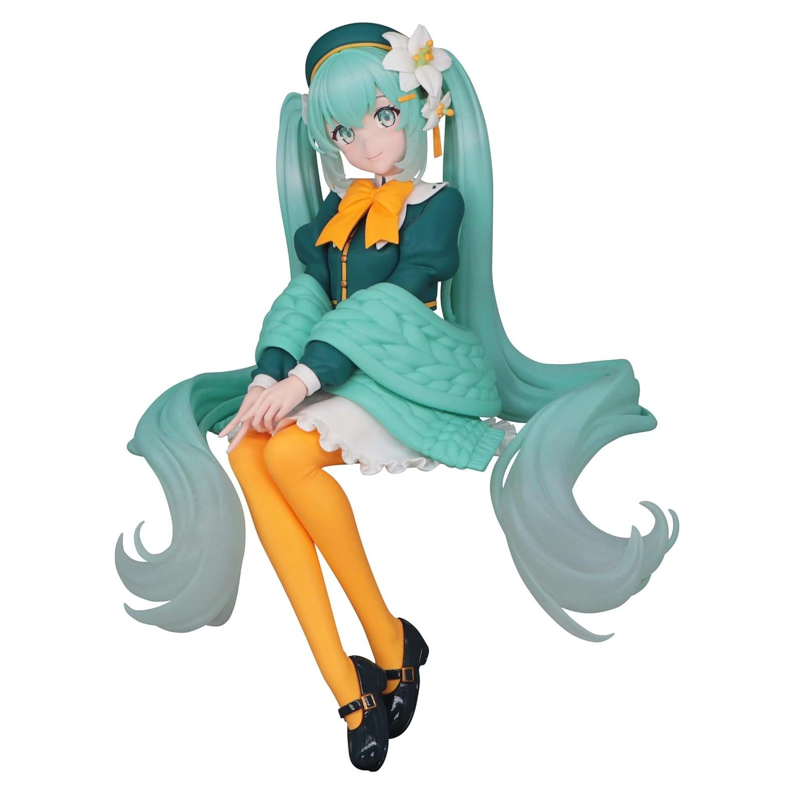 Estatua Hatsune Miku Flower Fairy Lily 14cm PVC Furyu