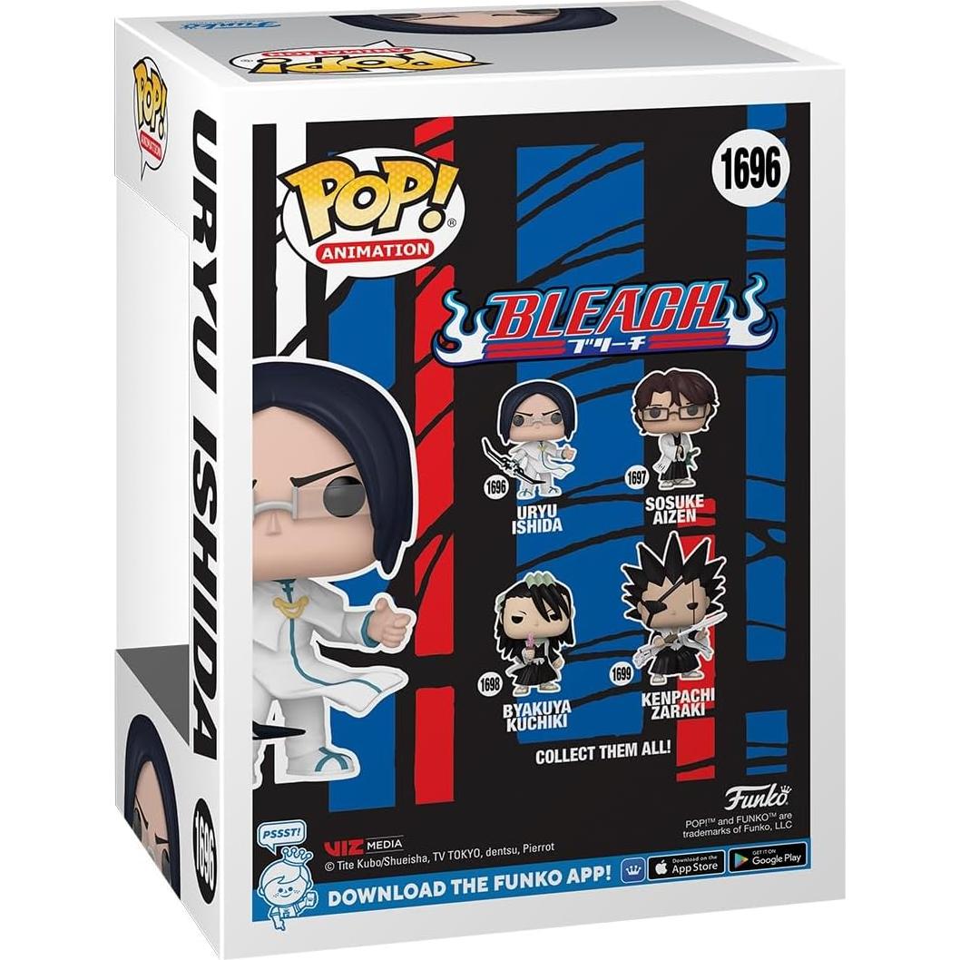 Figura Funko POP Uryu Ishida Bleach 10.16 cm Chase Rara