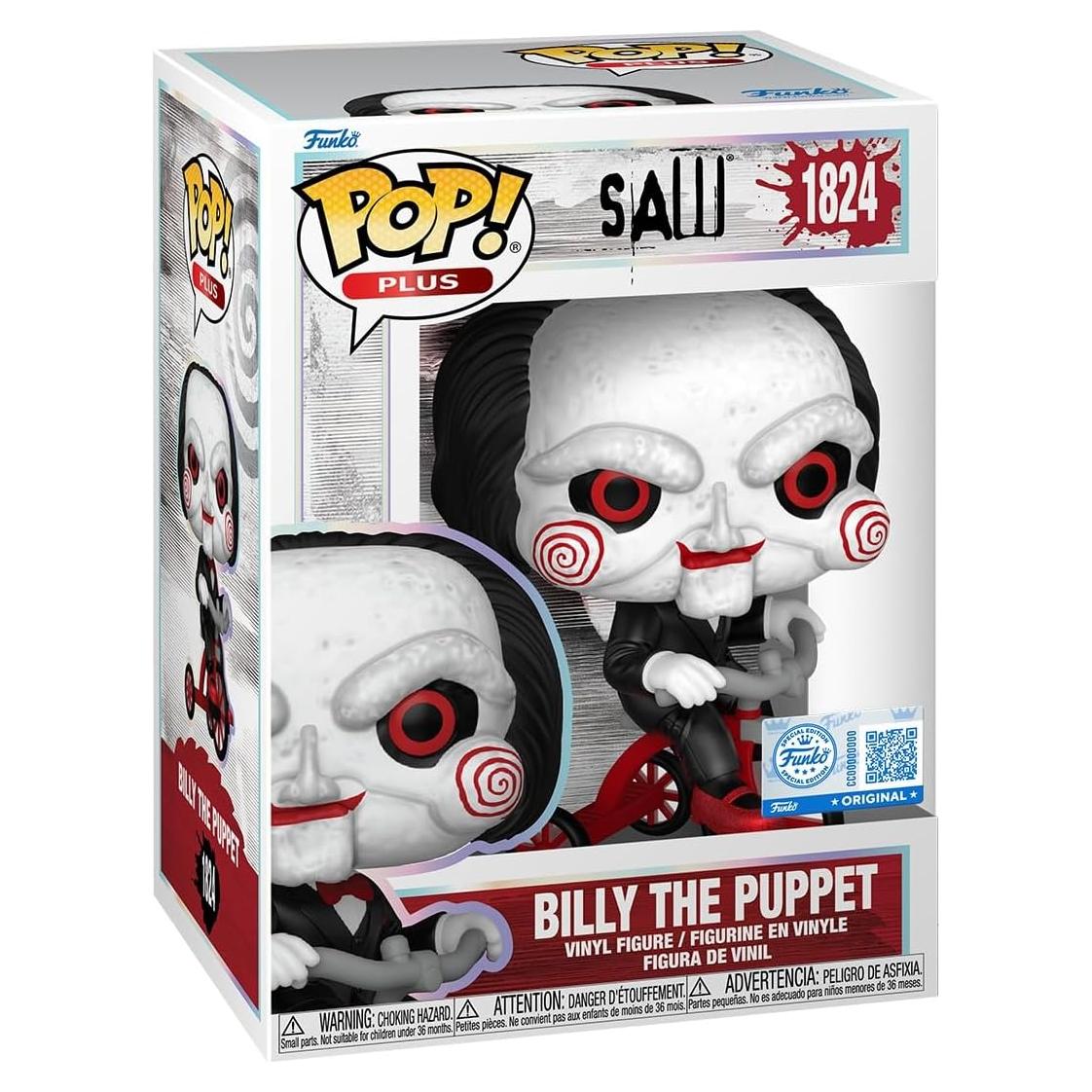 Funko Pop! Plus Billy El Muñeco Saw - Figura de Vinilo 10.7 cm