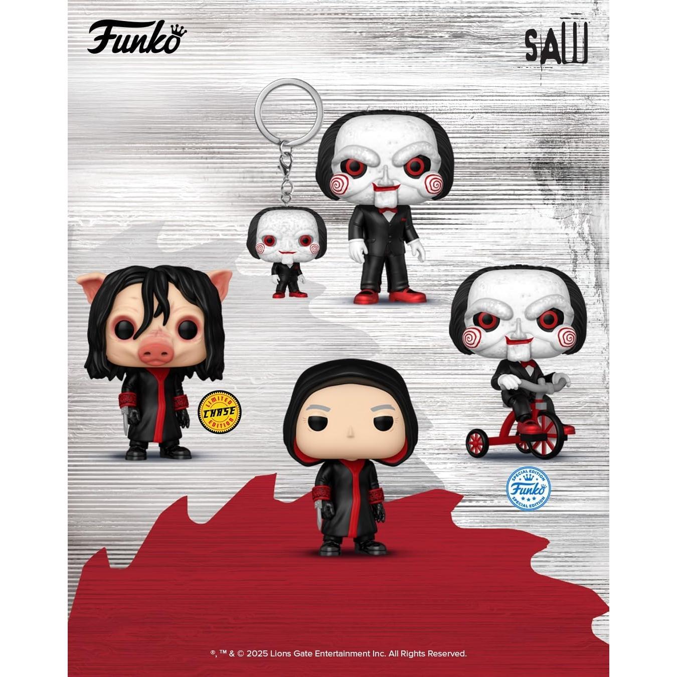 Funko Pop! Plus Billy El Muñeco Saw - Figura de Vinilo 10.7 cm