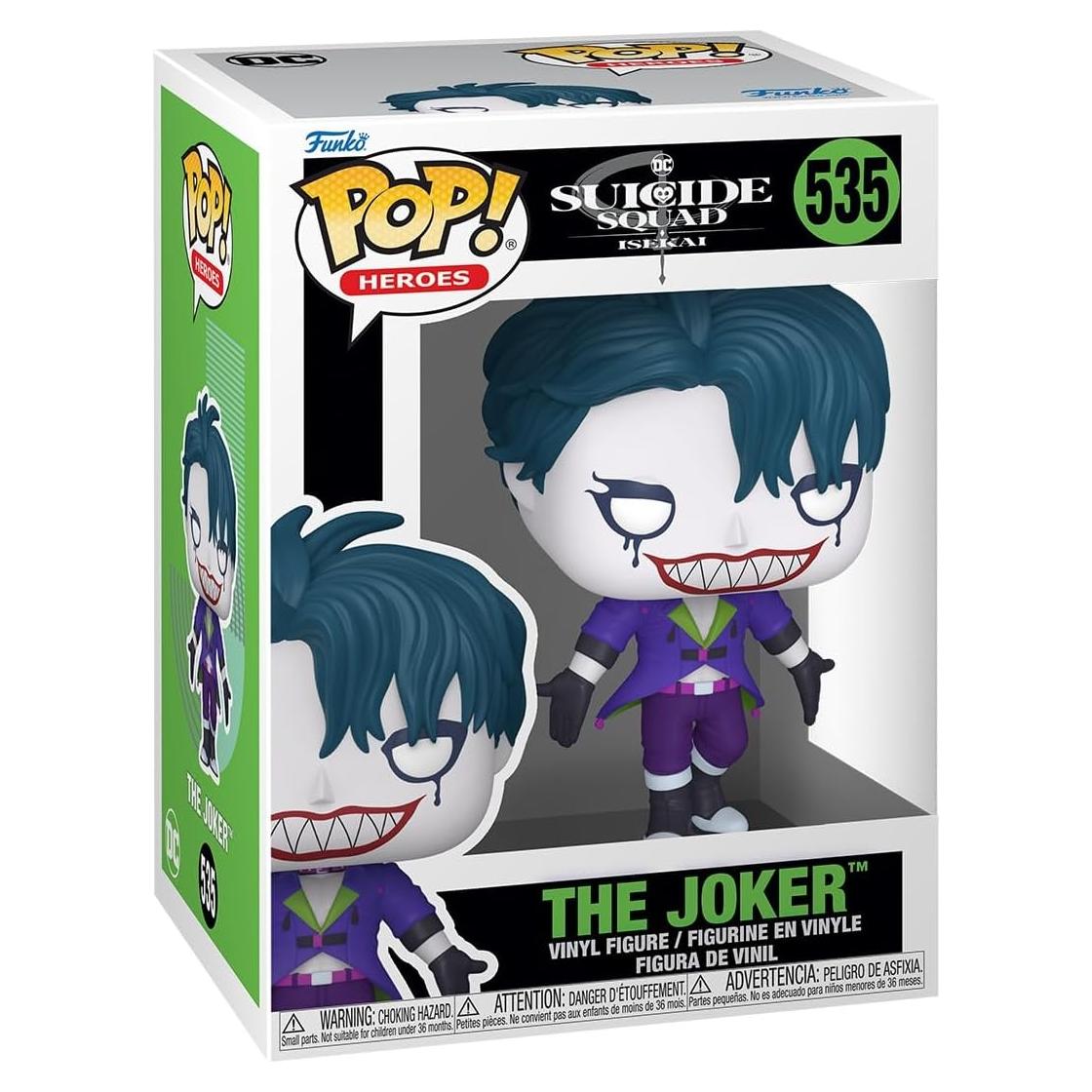Figura Funko Pop El Joker DC Escuadrón Suicida Isekai 11 cm