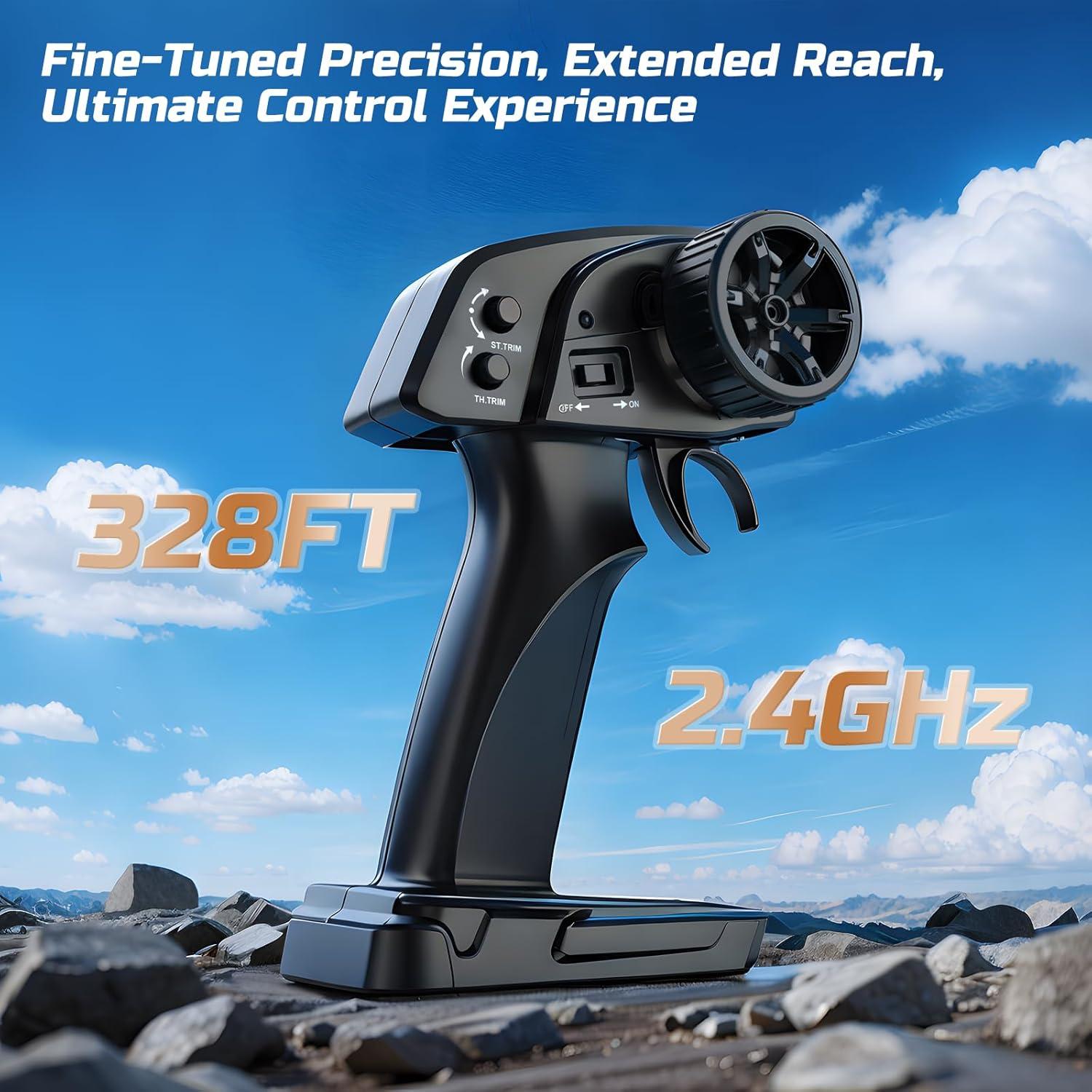 Coche RC Todo Terreno DEERC 9309E 1/16 40KM/H 4WD