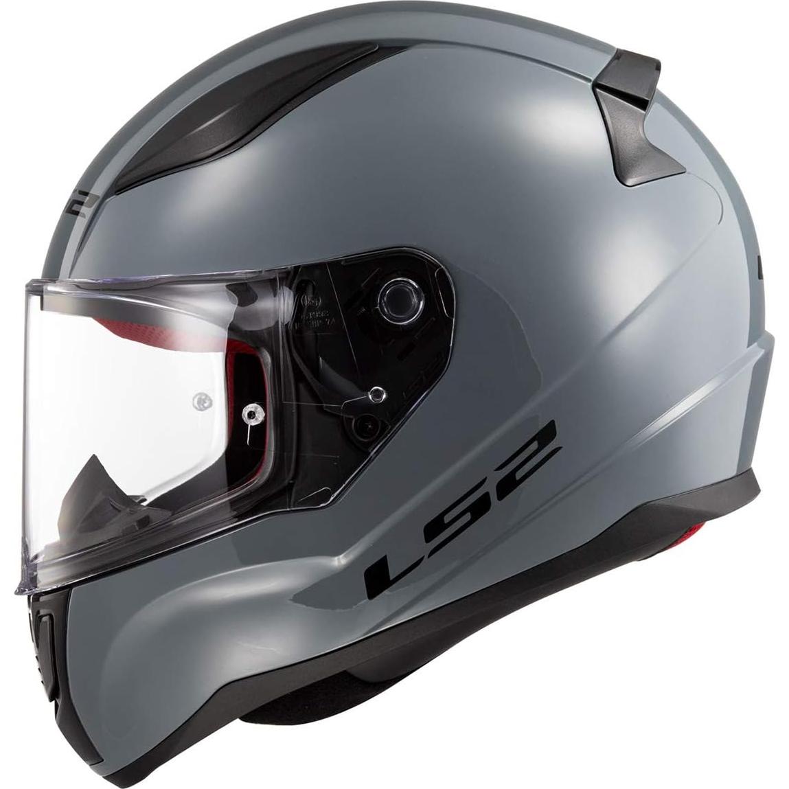 Casco LS2 Full Face Rapid Street Gris Brillante 1.81 kg