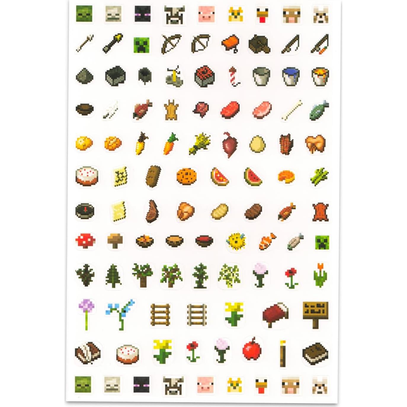 Conjunto de 20 bolígrafos de gel Minecraft - Multicolor