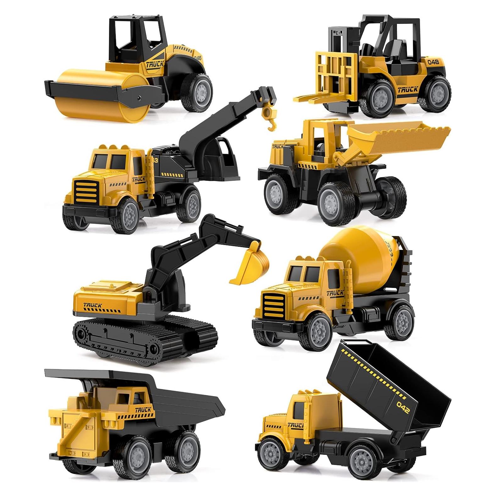 Juguetes de Construcción Geyiie - Camiones Mini 8 Piezas