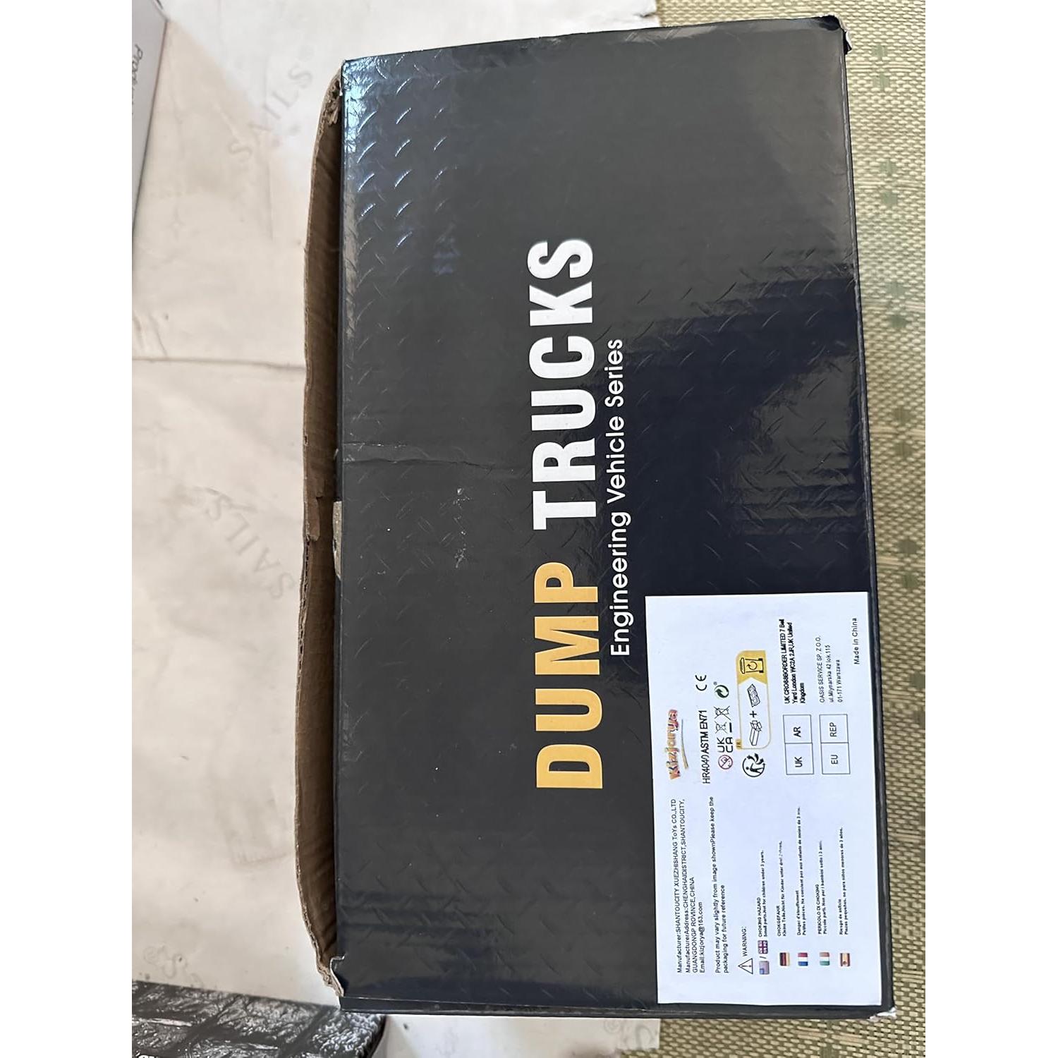 Camión Volquete RC KIZJORYA 1:20 con Luz y Sonido