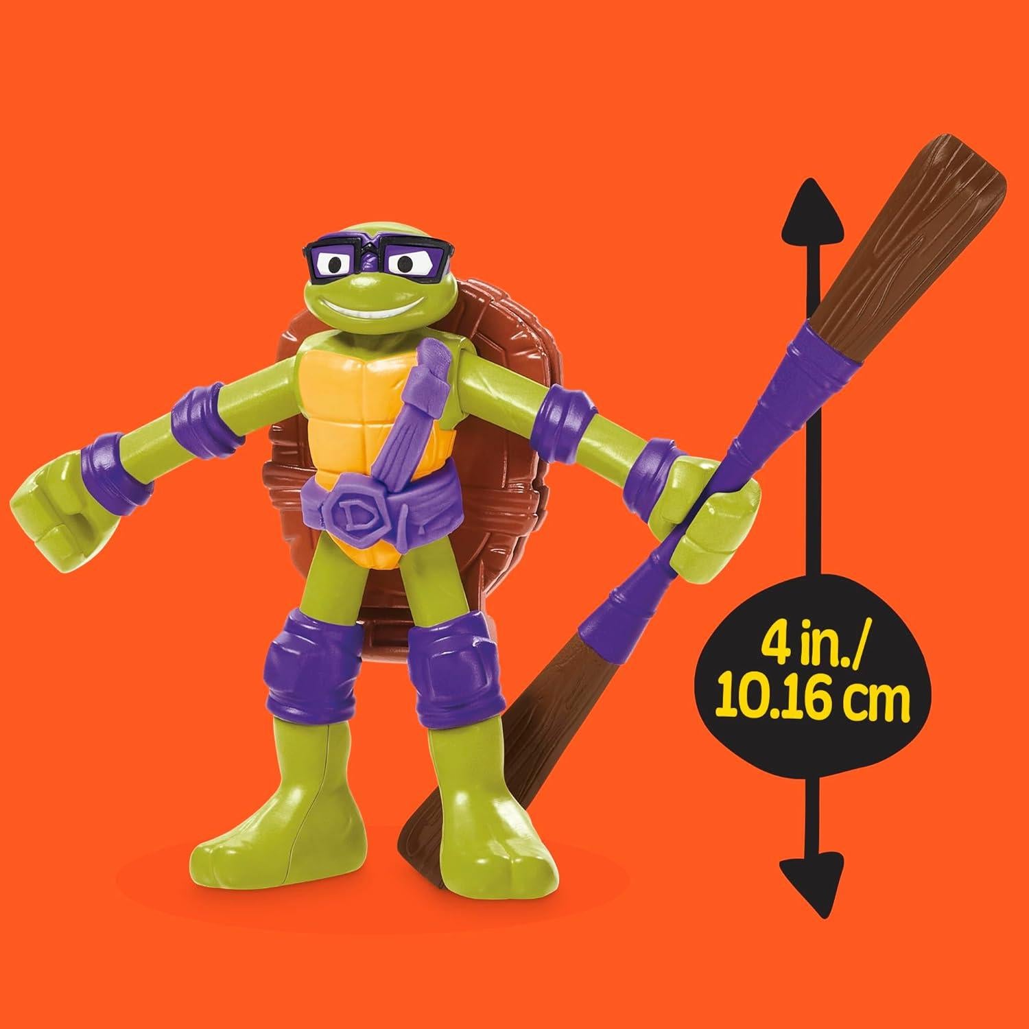 Play-Doh Estación de Mutación TMNT con Donatello 10 cm