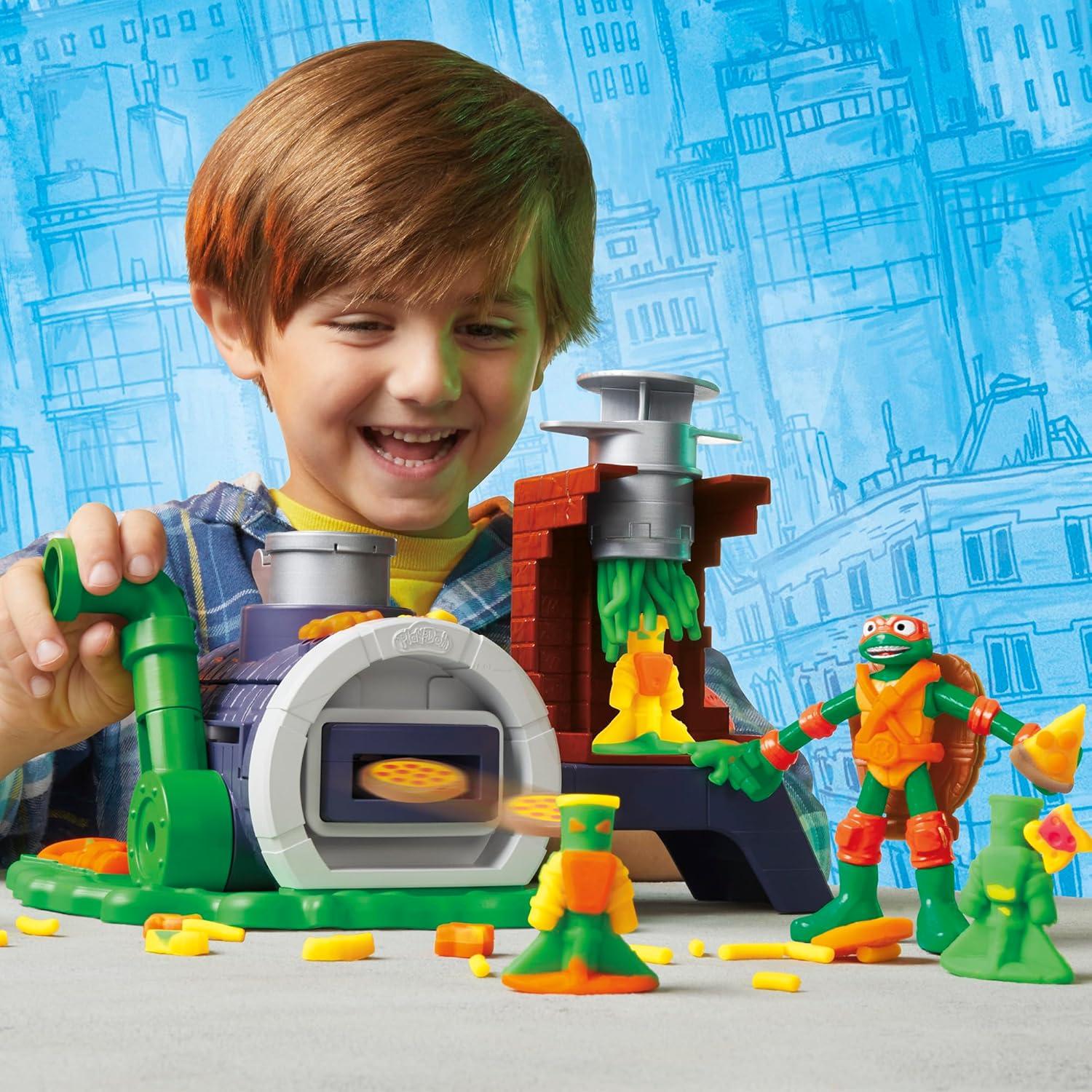 Set de Pizza Play-Doh Tortugas Ninja Michelangelo 0.89 kg