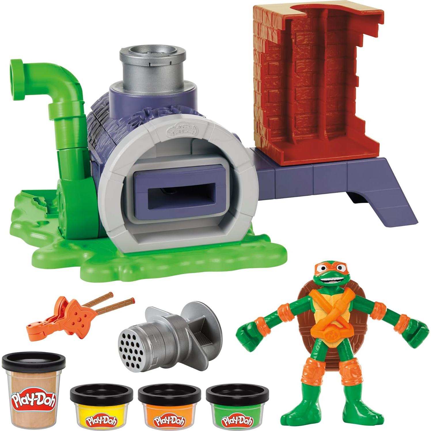 Set de Pizza Play-Doh Tortugas Ninja Michelangelo 0.89 kg