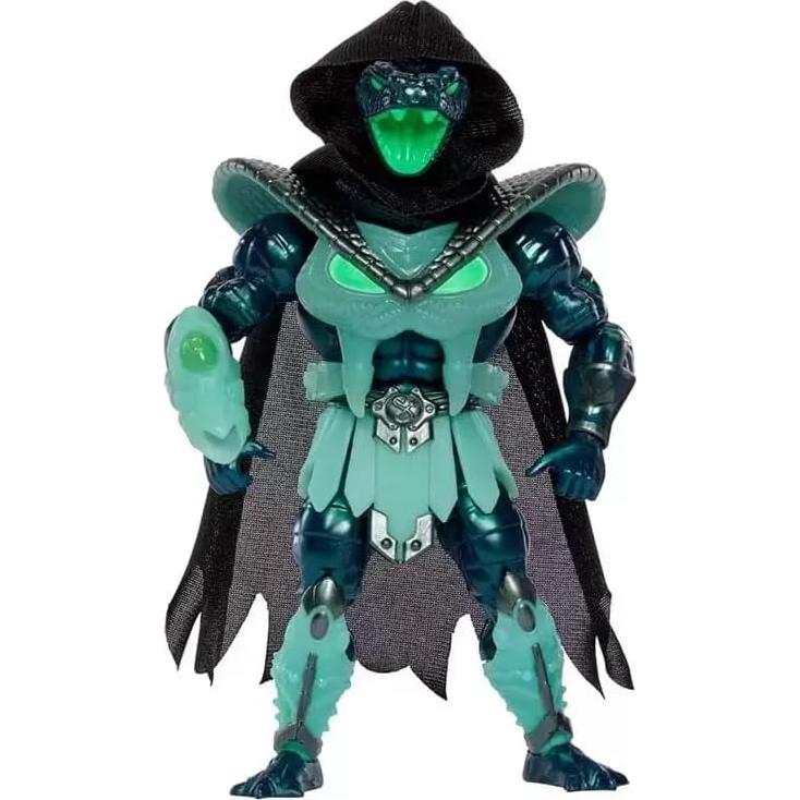 Figura de Acción MOTU Necro-Conda Mattel 13.97 cm Brilla en la Oscuridad