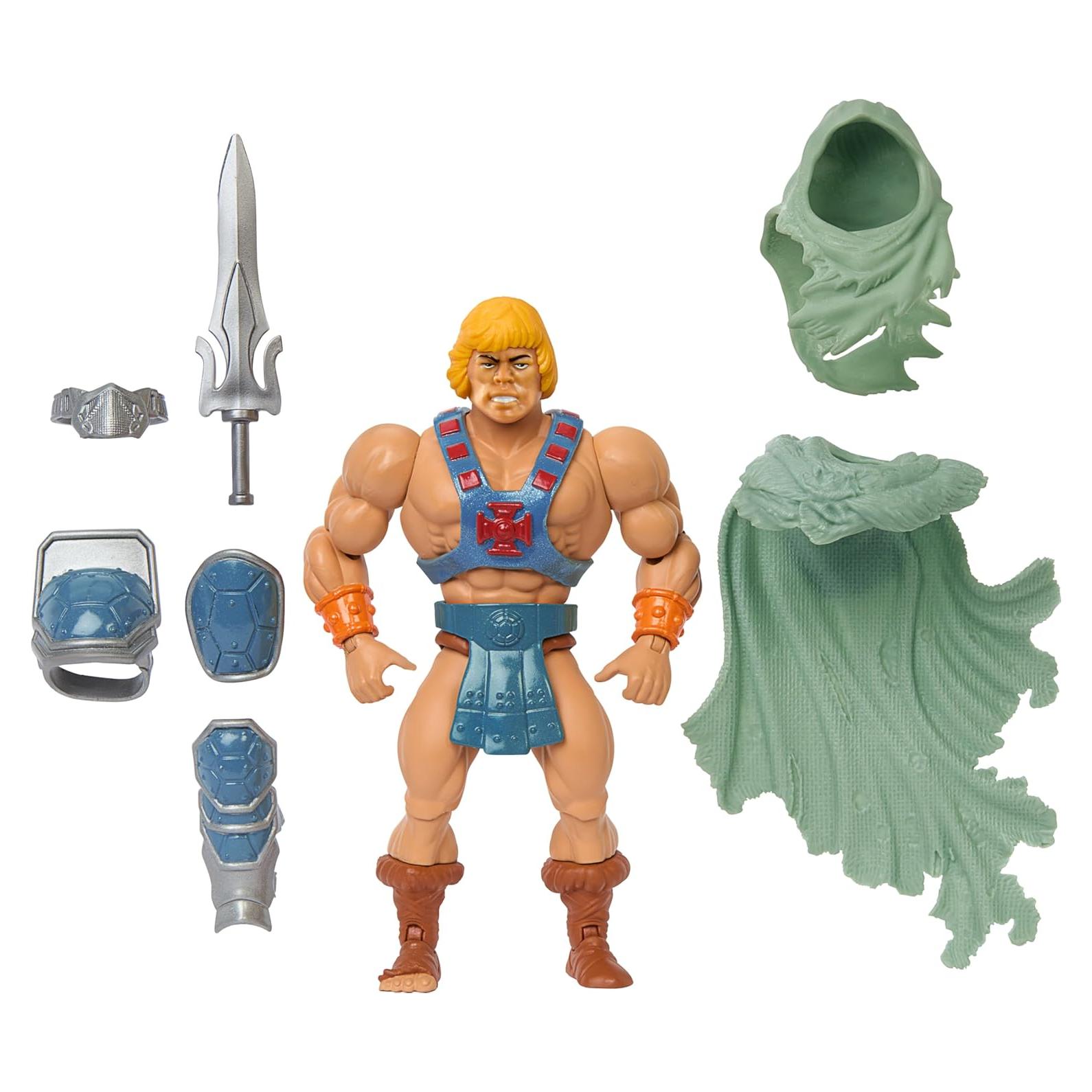 Figura de Acción He-Man Sigiloso MOTU Tortugas Ninja 13.97 cm