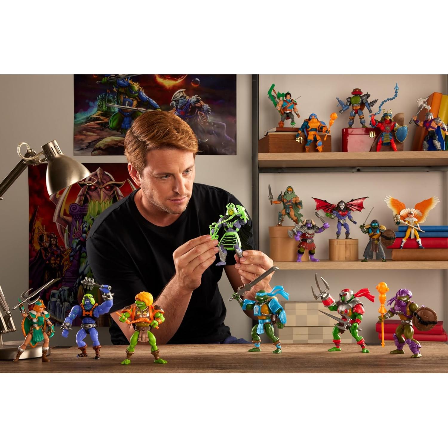 Figura de Acción He-Man Sigiloso MOTU Tortugas Ninja 13.97 cm