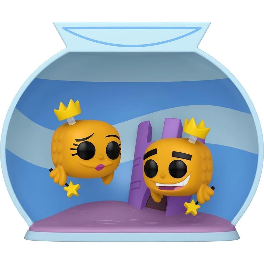 Funko Pop Moment Cosmo y Wanda como Peces de Oro 14.86cm