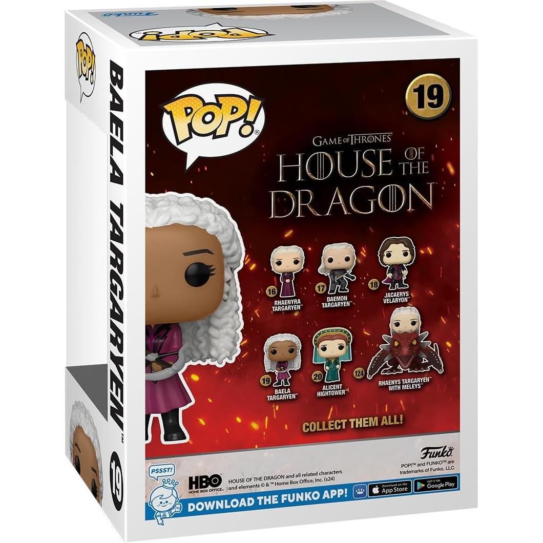 Figura Funko POP Casa del Dragón Baela Targaryen 10 cm