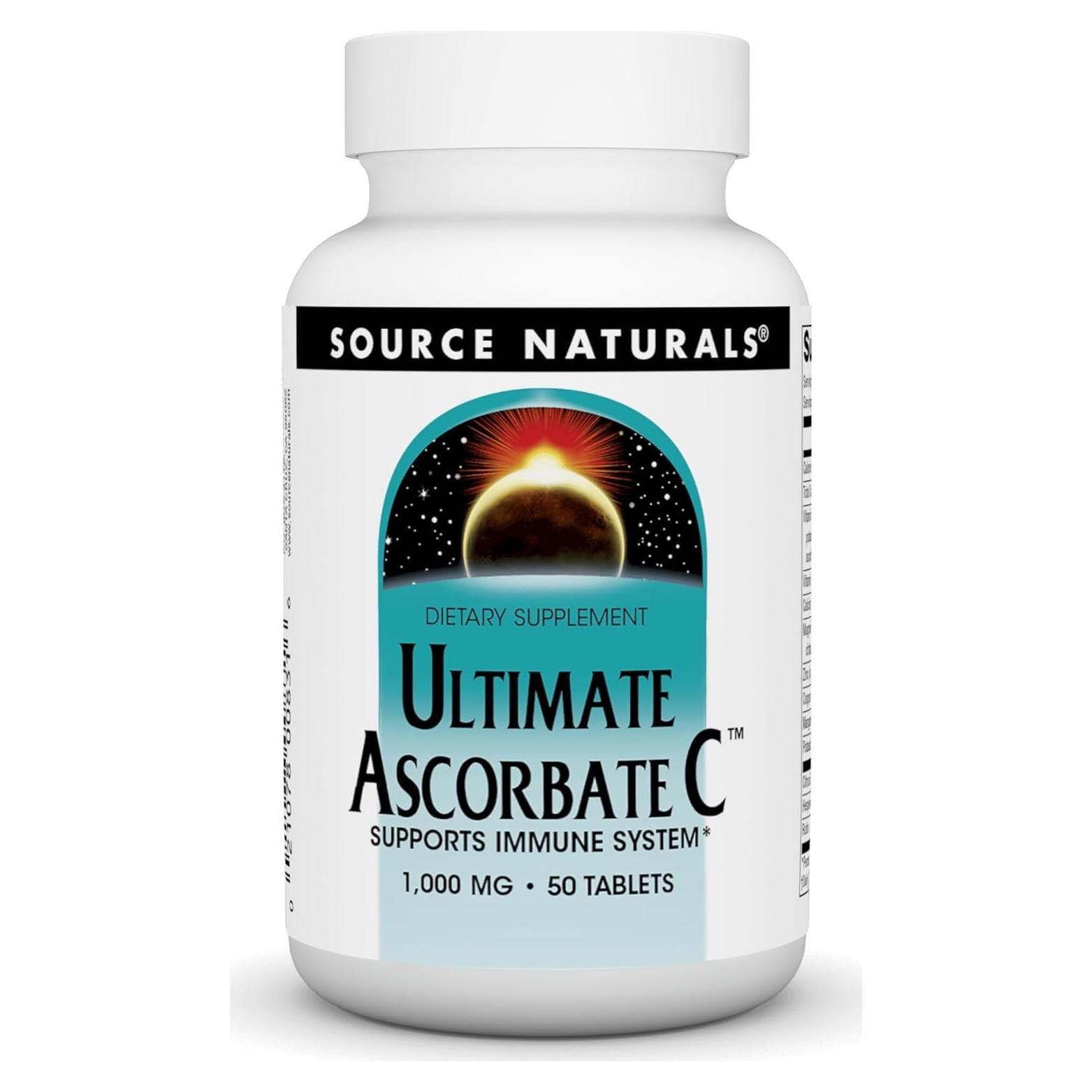 Vitamina C Source Naturals Ultimate Ascorbate C 2000 mg 50 Tabletas