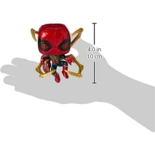 Funko Pop Marvel Spider de Hierro 9.5 cm - Figura Coleccionable