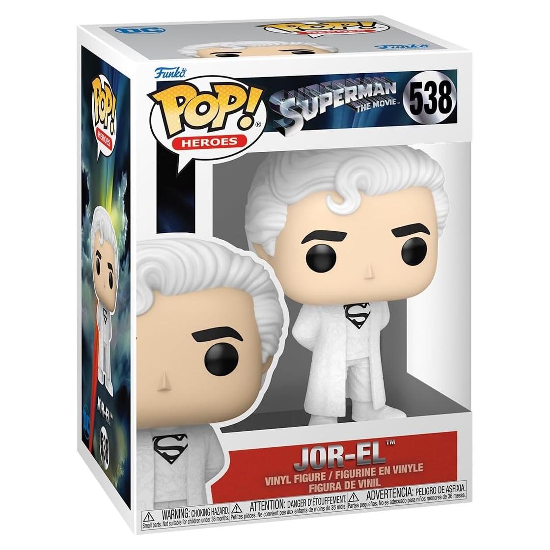 Figura de Vinilo Funko Pop Jor-El Superman 1978 10.4 cm