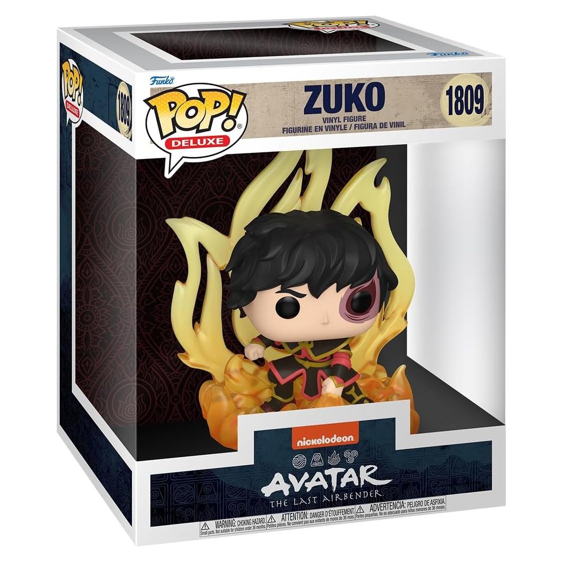 Figura Funko Pop Deluxe Zuko Avatar La Última Airbender 14.9cm
