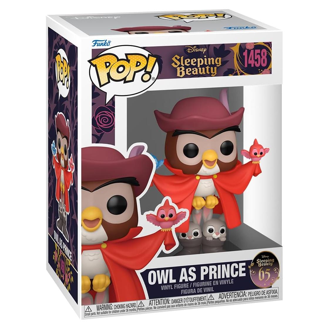 Funko POP! La Bella Durmiente Búho Príncipe 9.7cm - Coleccionable