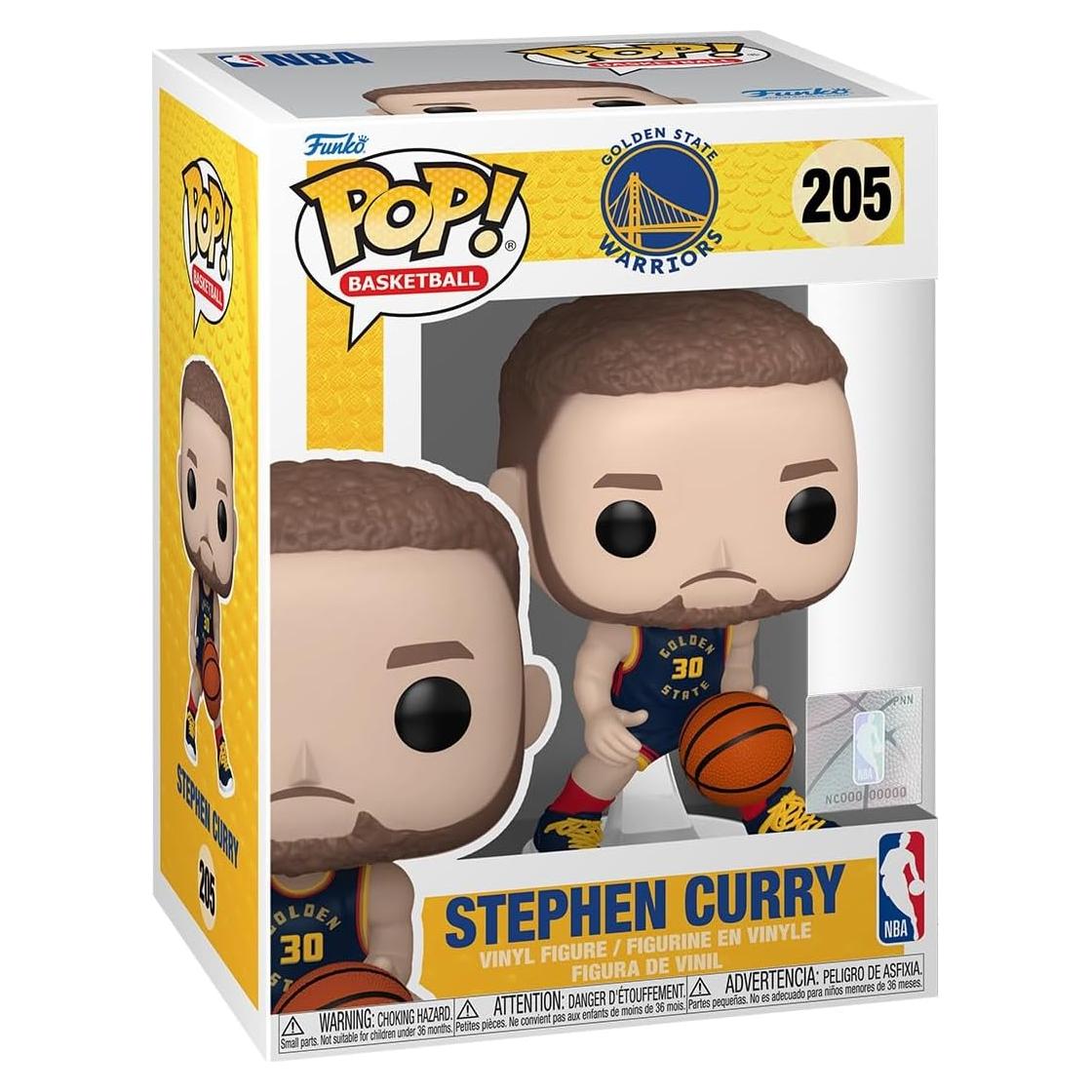 Funko Pop NBA Stephen Curry Golden State Warriors 10.5cm