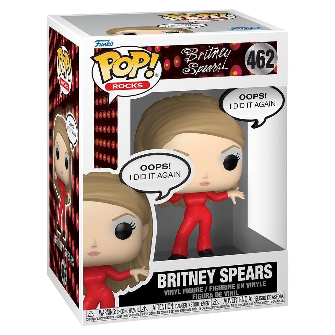 Figurita de Vinilo Funko Pop Britney Spears Oops! 10.9 cm
