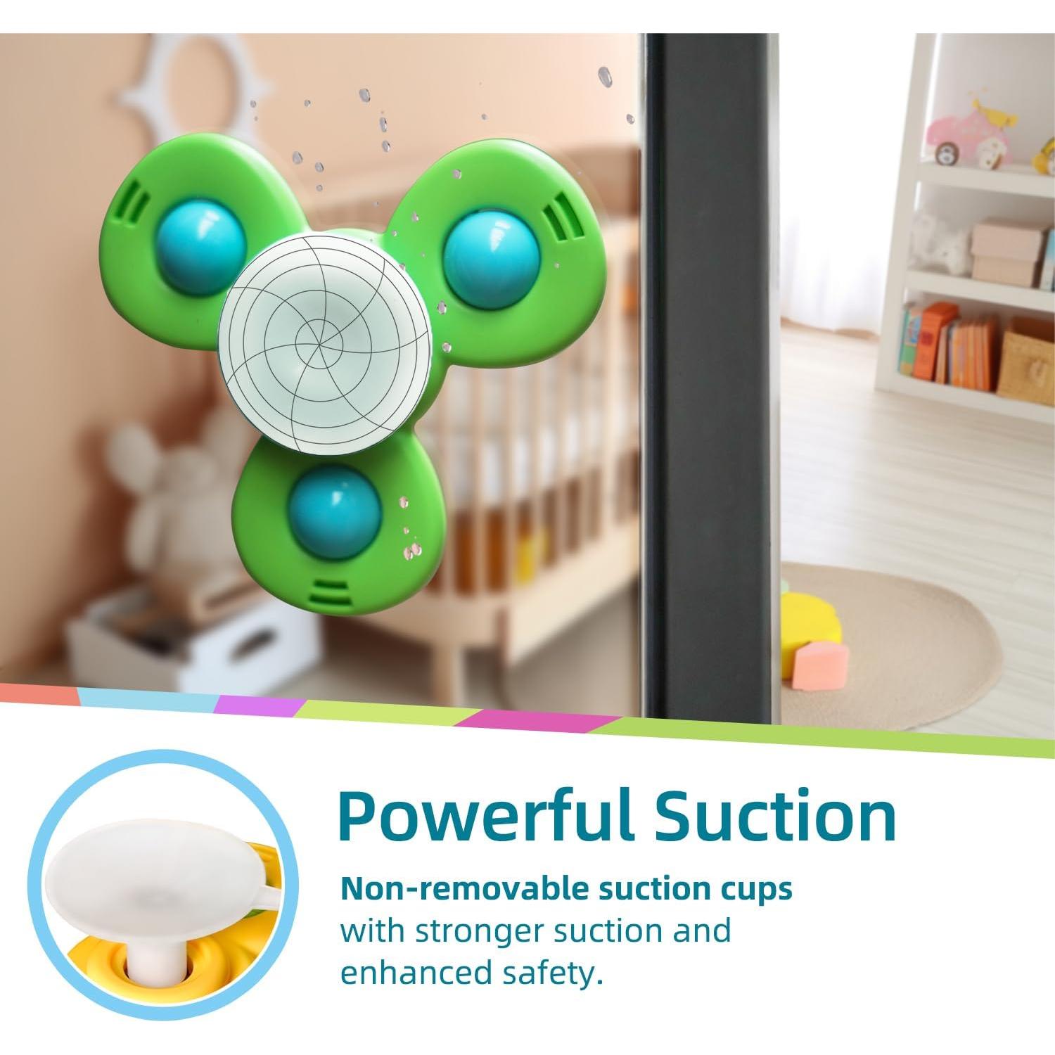 Juguete de Baño Sensorial LiKee Insecto-1 con Ventosa 20x12cm