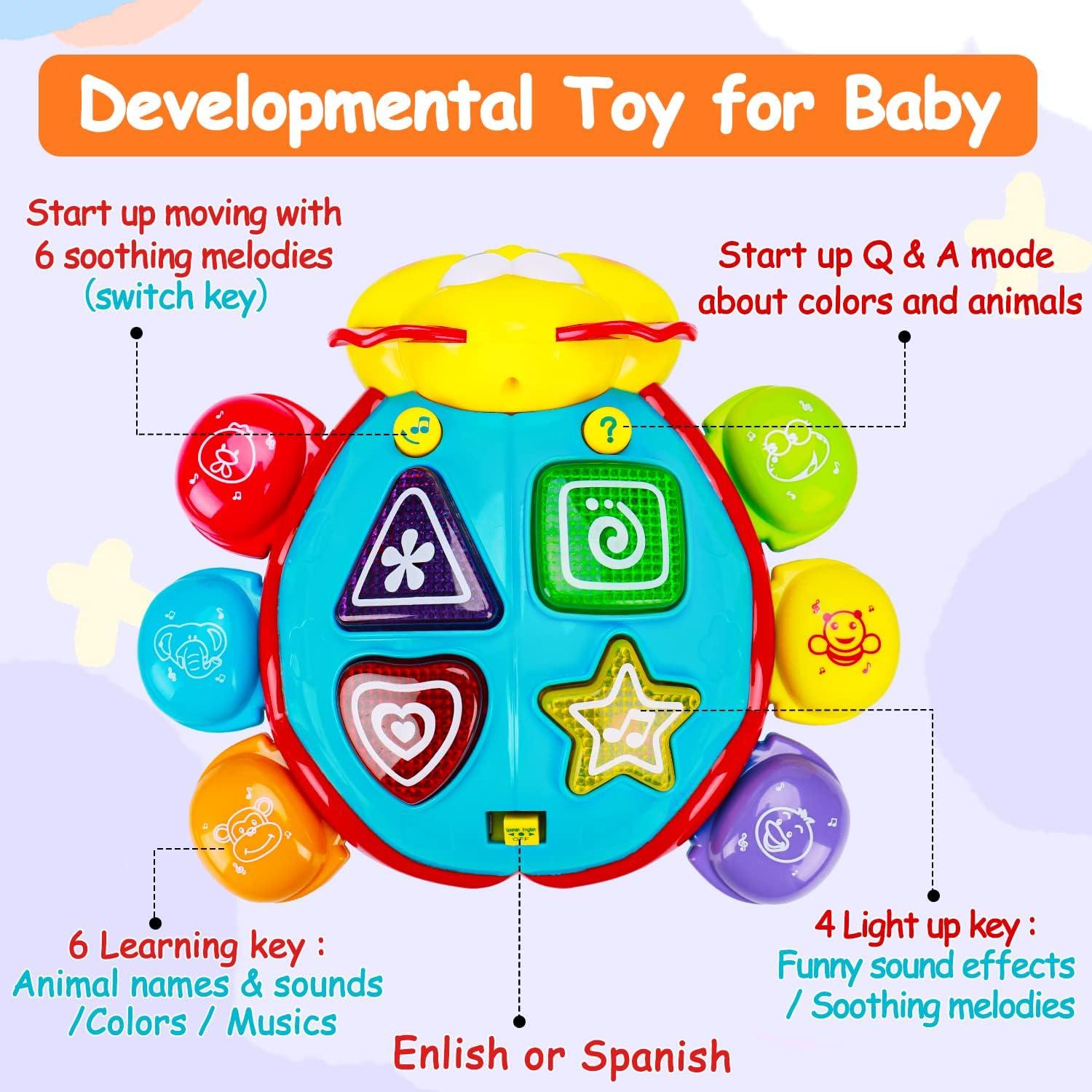 Juguete Educativo Musical para Gatear AugToy 6-12 Meses