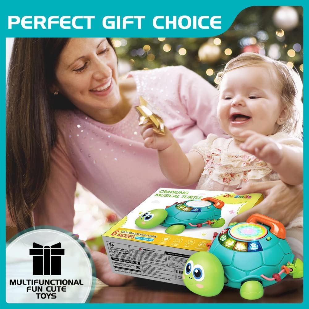 Juguete Musical Tortuga para Gatear Jyusmile 0-1 Año