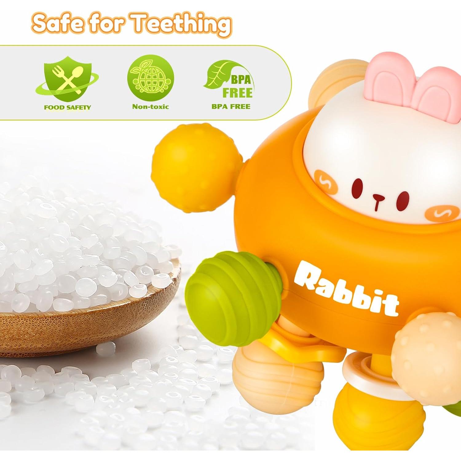 Mordedor y Sonajero Tohibee para Bebés 0-12 Meses