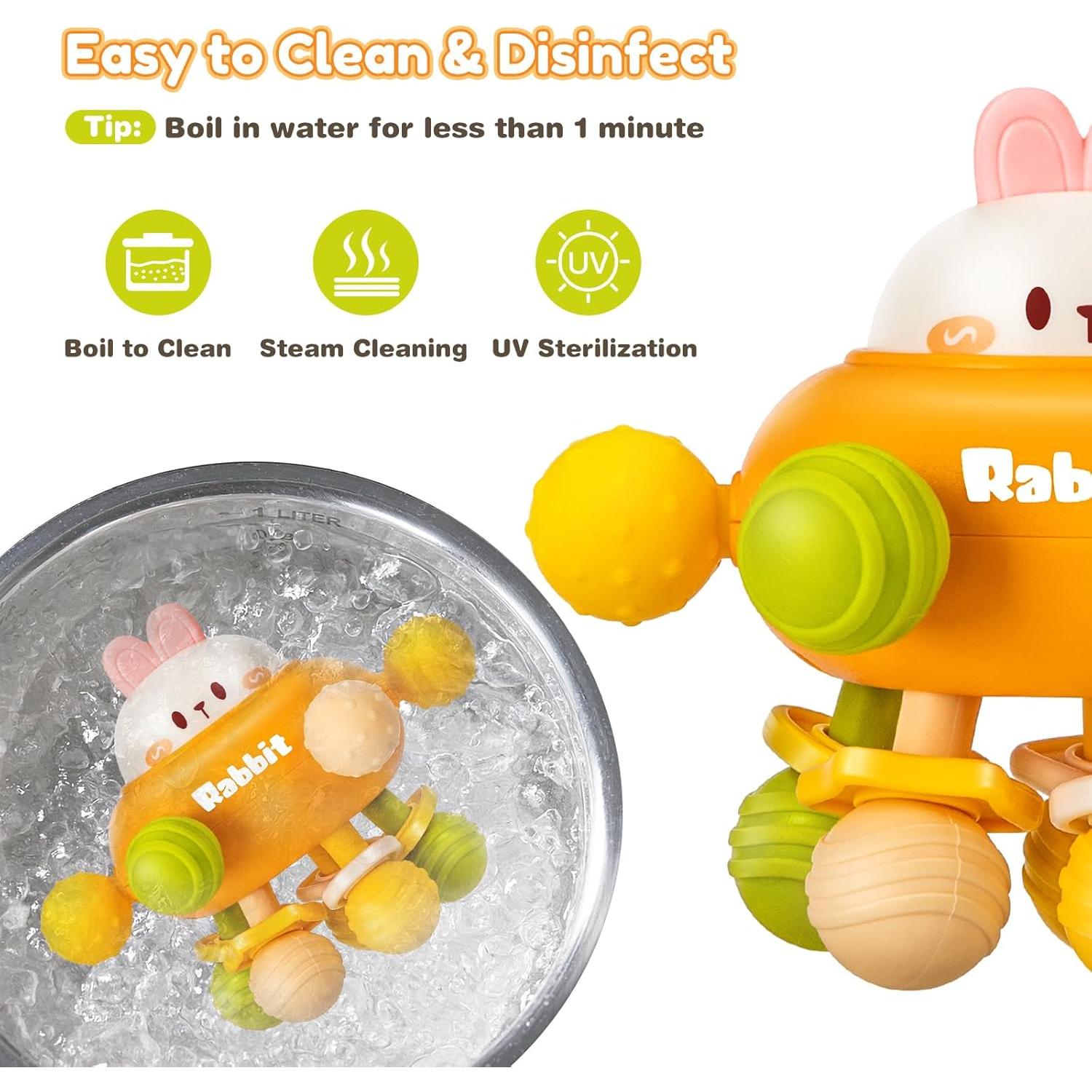 Mordedor y Sonajero Tohibee para Bebés 0-12 Meses