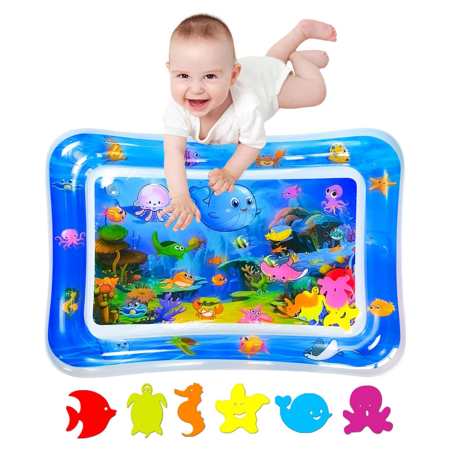 Alfombra de Agua Inflable para Bebés ZHUYNXIR 69.85x50.8 cm