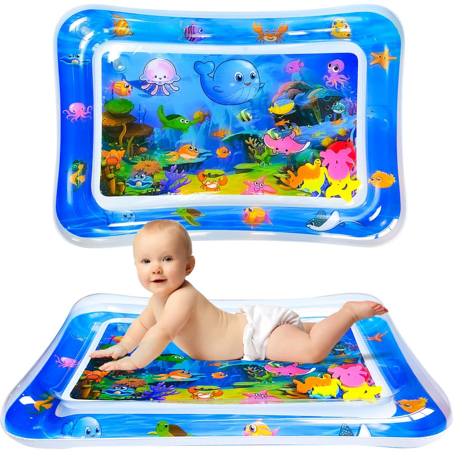 Alfombra de Agua Inflable para Bebés ZHUYNXIR 69.85x50.8 cm
