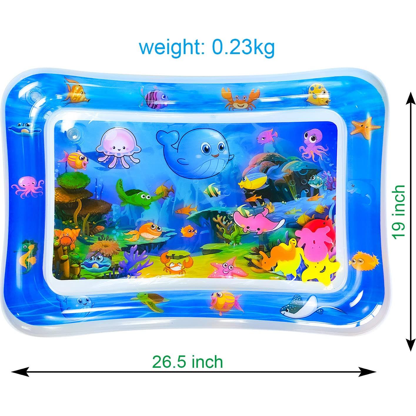 Alfombra de Agua Inflable para Bebés ZHUYNXIR 69.85x50.8 cm