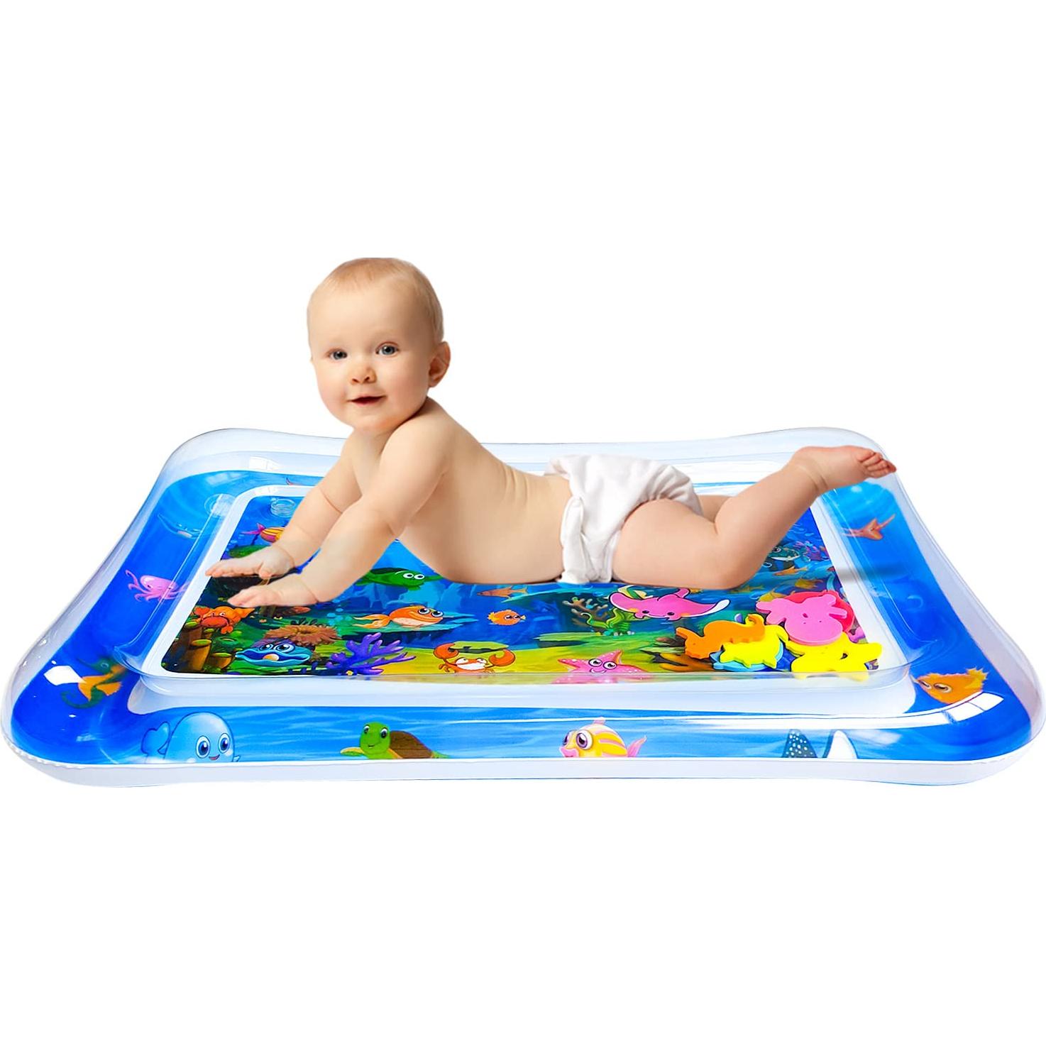 Alfombra de Agua Inflable para Bebés ZHUYNXIR 69.85x50.8 cm