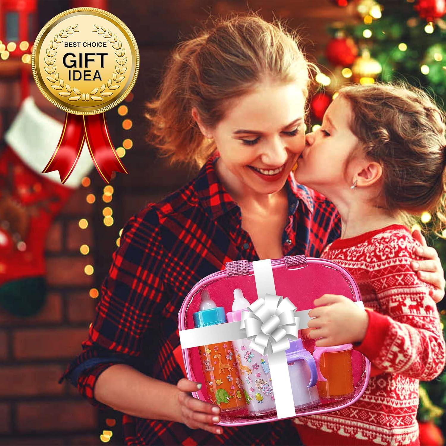 Conjunto de Alimentación de Muñeca Fash n Kolor 6 Piezas