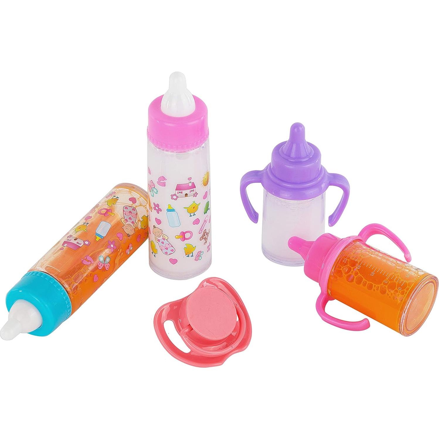 Conjunto de Alimentación de Muñeca Fash n Kolor 6 Piezas