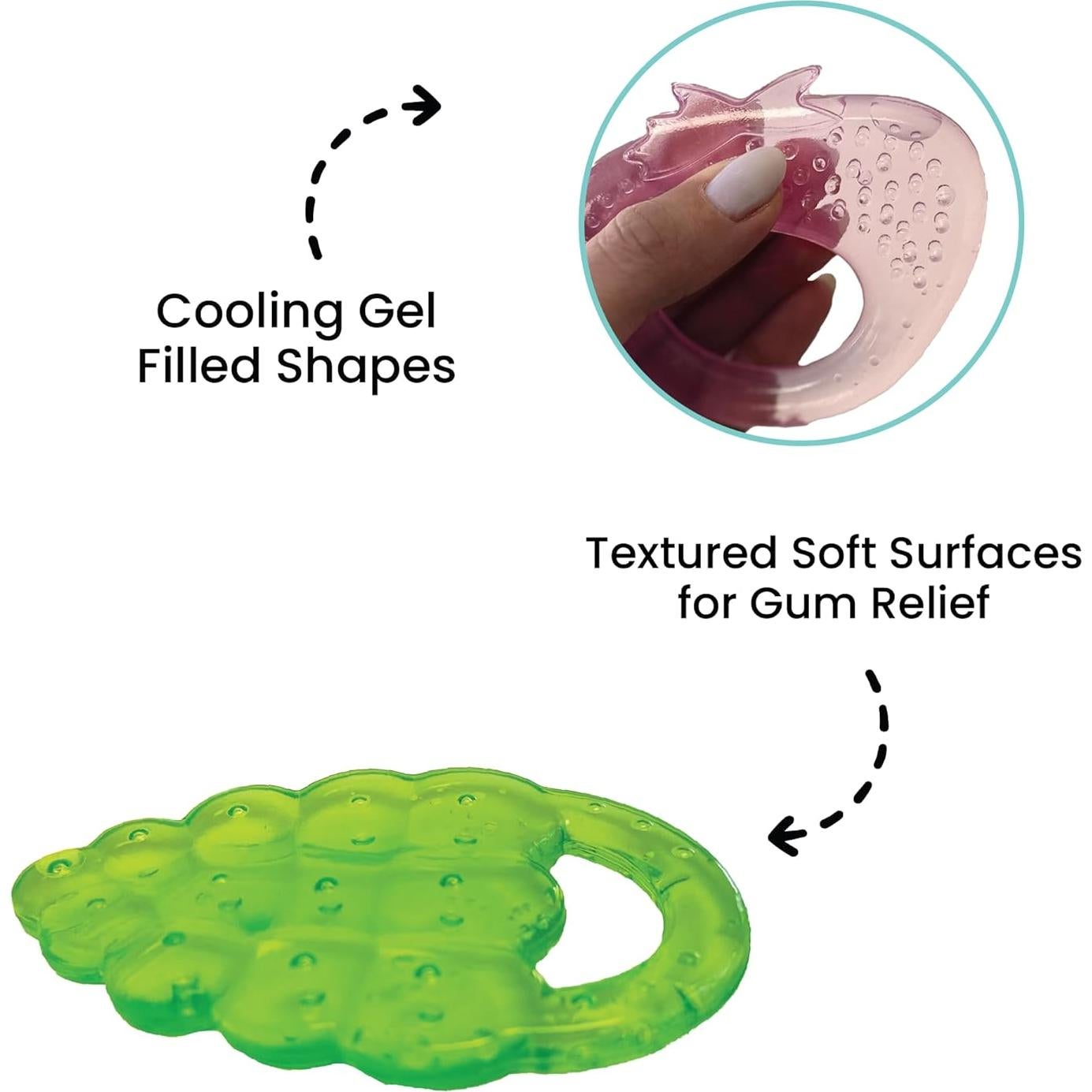 Juguete de Dentición Fruta de Agua - Libre de BPA - 130g